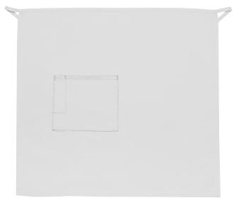 High Quality - One Pocket 3/4-Bistro Apron w/Pencil Divide - Caterwear.com