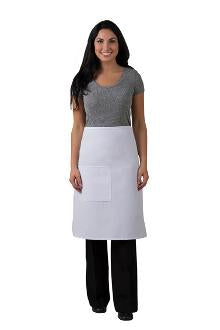 High Quality - One Pocket 3/4-Bistro Apron w/Pencil Divide - Caterwear.com