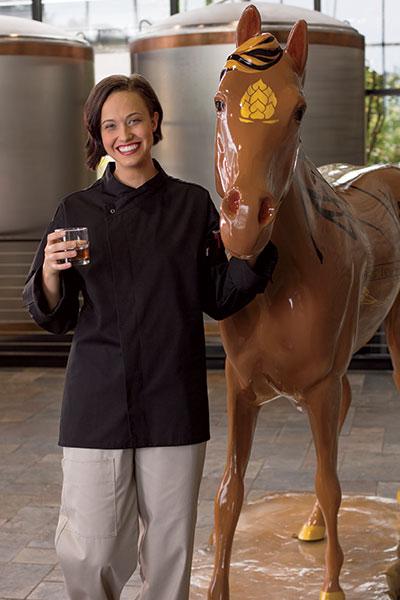 Santorini Chef Coat Black - Caterwear.com