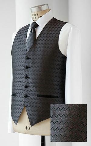 Wave Woven Jacquard Vest - Unisex - Caterwear.com