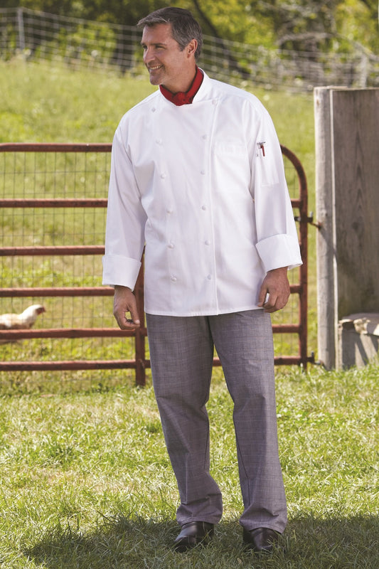 Yarn Dyed Baggy Chef Pant - Caterwear.com