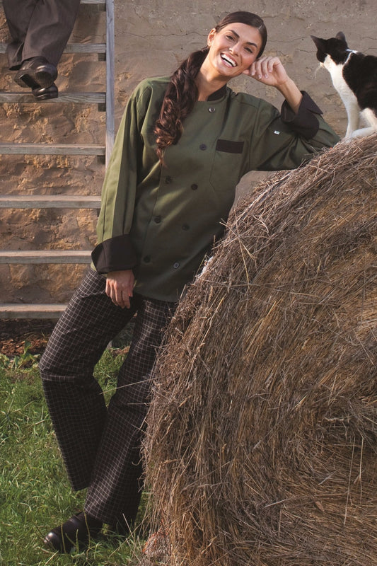 Yarn Dyed Baggy Chef Pant - Caterwear.com