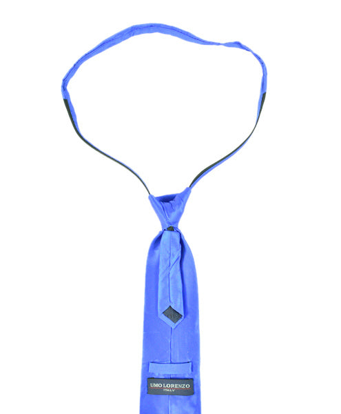 Poly Satin X-Long Zipper Tie PSXZ1301 - Caterwear.com