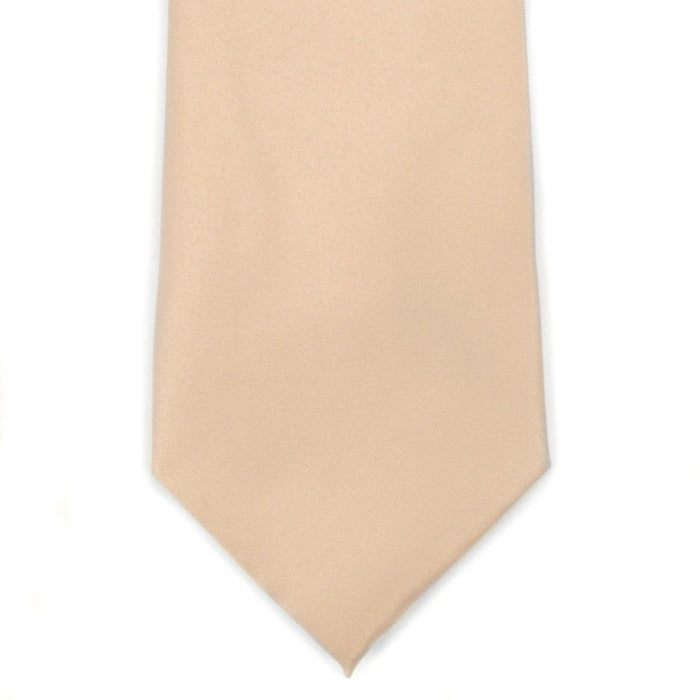 3.25" Poly Solid Satin Tie & Matching Hanky Set PSTH1301 - Caterwear.com
