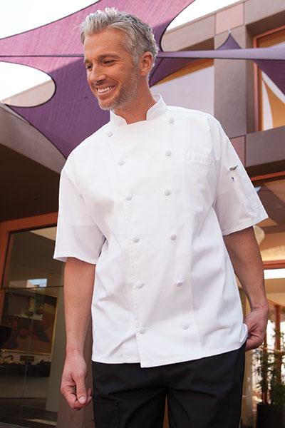 Aruba Chef Coat White - Caterwear.com