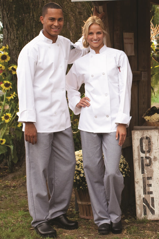 Classic Baggy Chef Pant With 3" Elastic Waist Colored - Caterwear.com