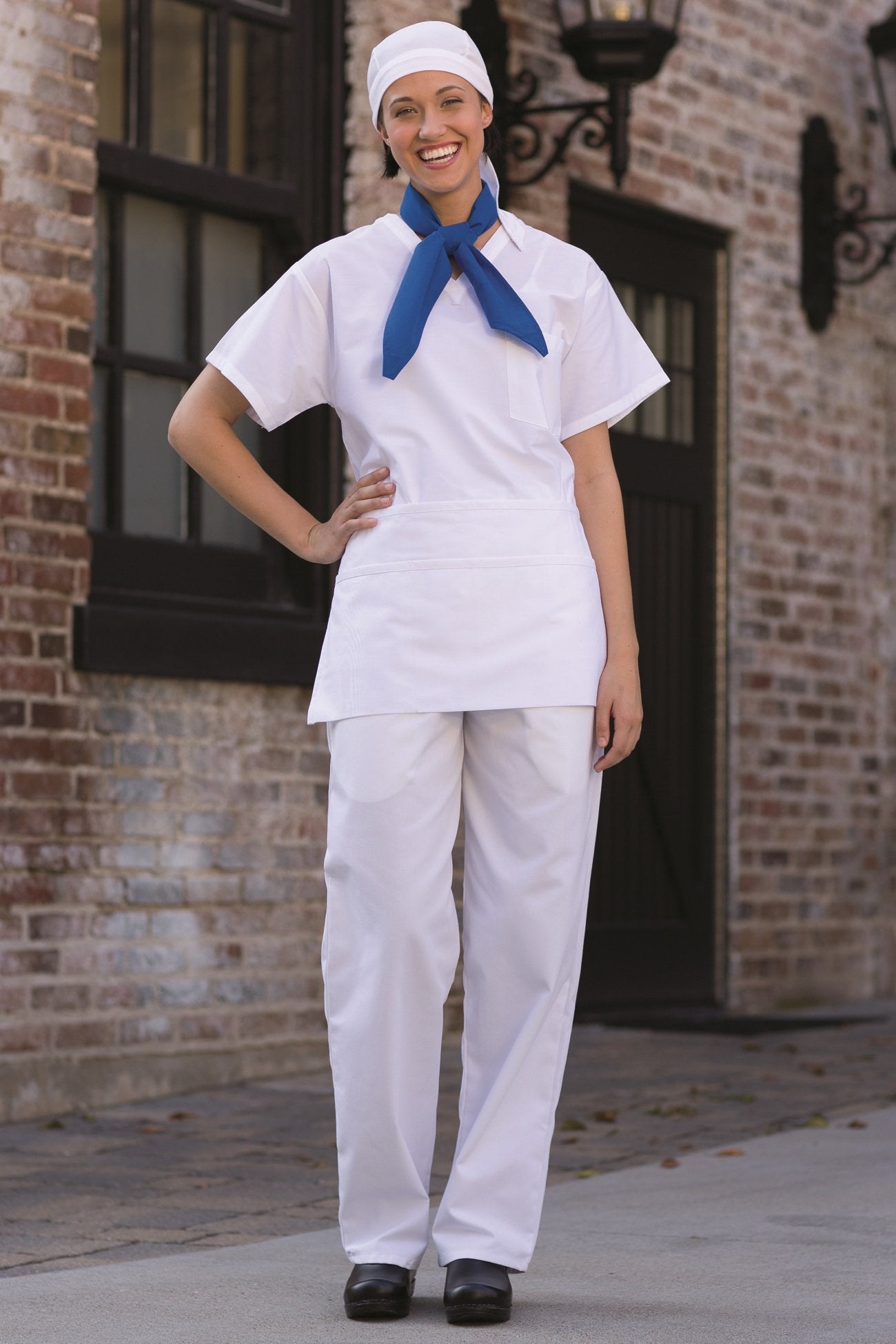 Classic Baggy Chef Pant With 3" Elastic Waist - Caterwear.com