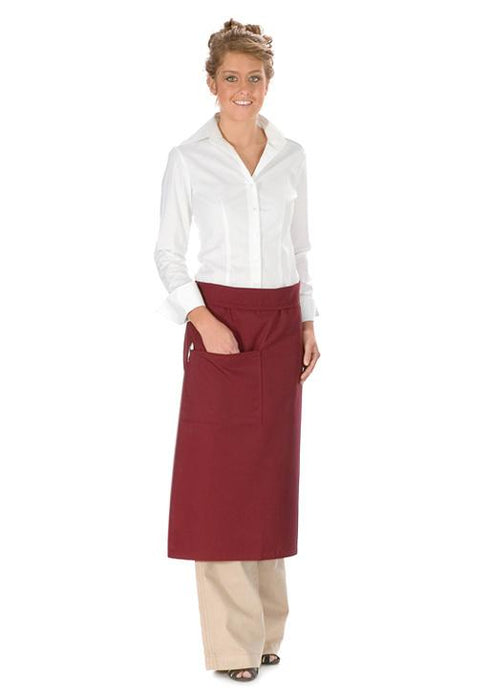 High Quality - Full Bistro Apron - One Pocket w/Pencil Divide - Caterwear.com