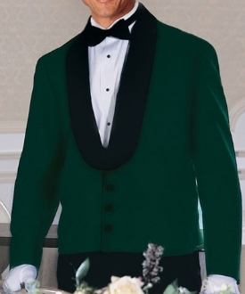Men's Three-Button Shawl Eton Jacket - Caterwear.com