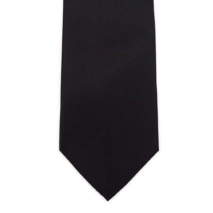 Poly Solid Satin Tie PS1301 - Caterwear.com